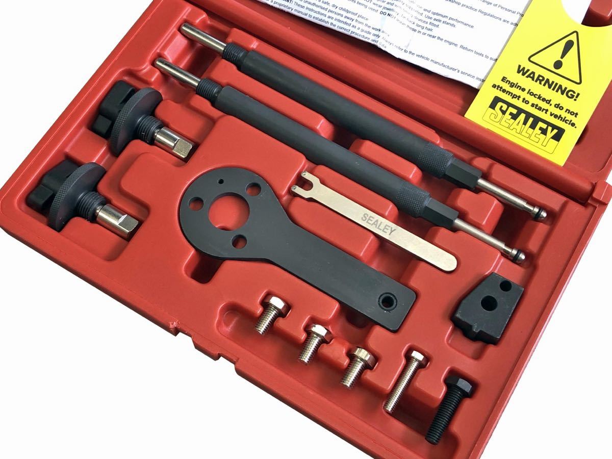 安心の専用工具 SEALEY製 アルファロメオ Mito ミト フィアット 500 ランチア 1.2/1.4/16V タイミングロックツール SST タイベル交換 新品