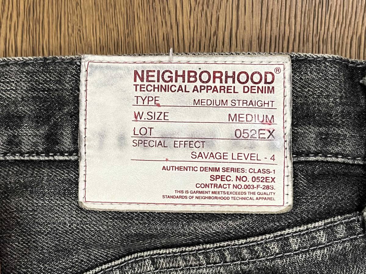 NEIGHBORHOOD ネイバーフッド サベージデニムパンツ ミディアム 