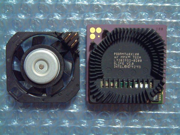MMX Pentium OverDrive（intel）PODPMT60X180 SL2FE ／ オーバー  