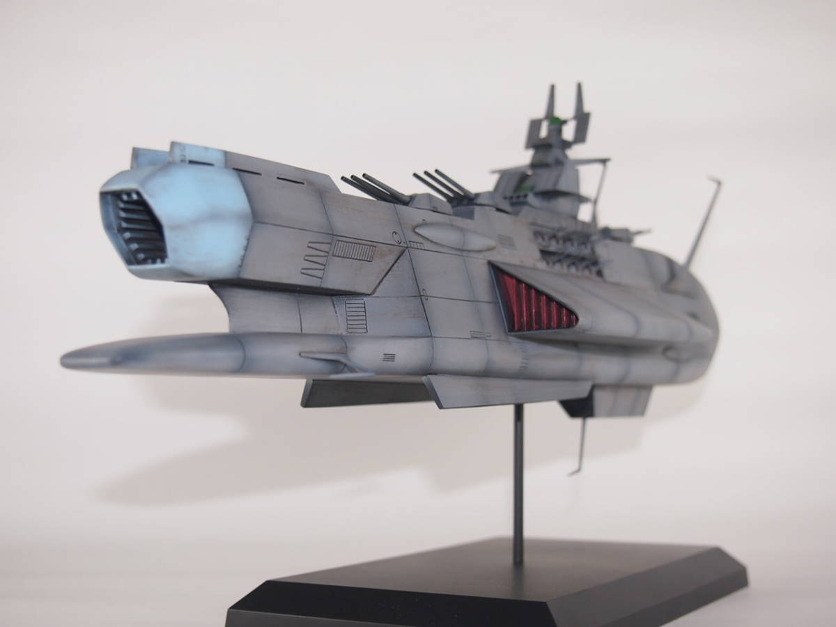 宇宙戦艦ヤマト完結編 地球防衛艦隊主力戦艦1/1000ガレージキット塗装