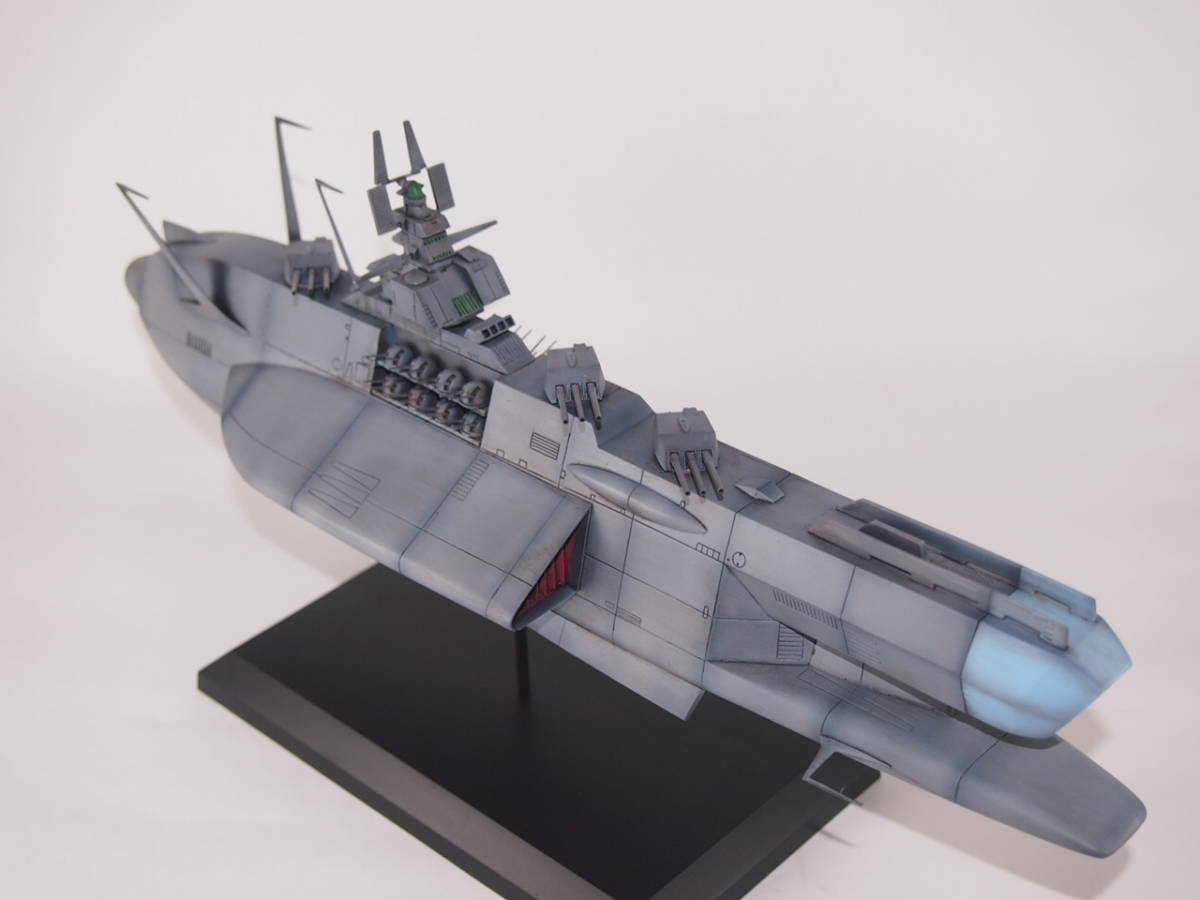 宇宙戦艦ヤマト完結編 地球防衛艦隊主力戦艦1/1000ガレージキット塗装