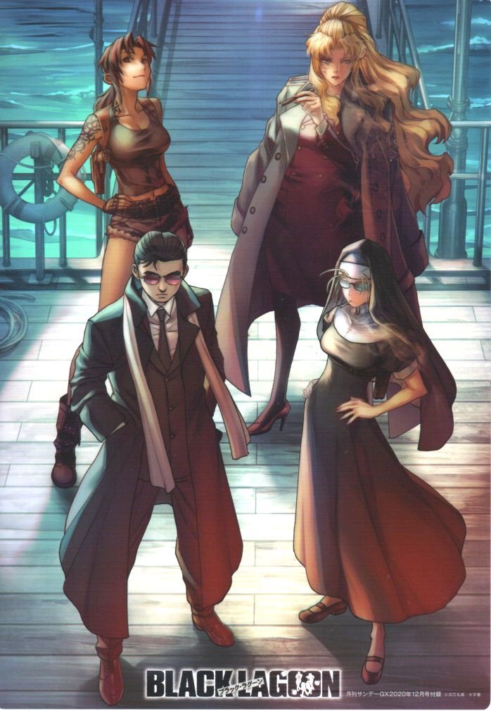 BLACK LAGOON ブラックラグーン クリアシート イラストシート