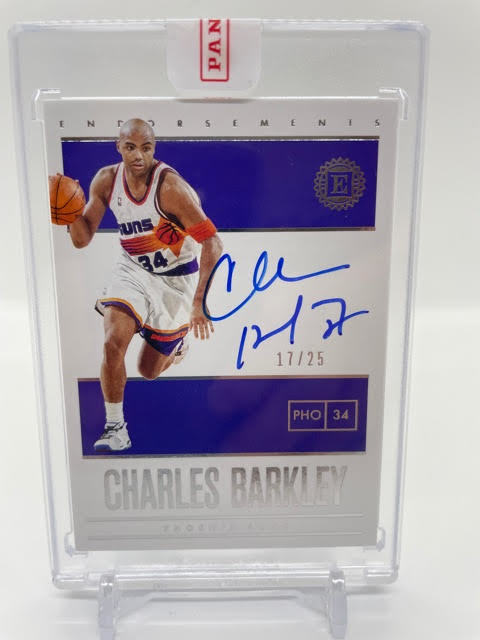 Charles Barkley Auto サイン（Charles Barkley Signature 2025 