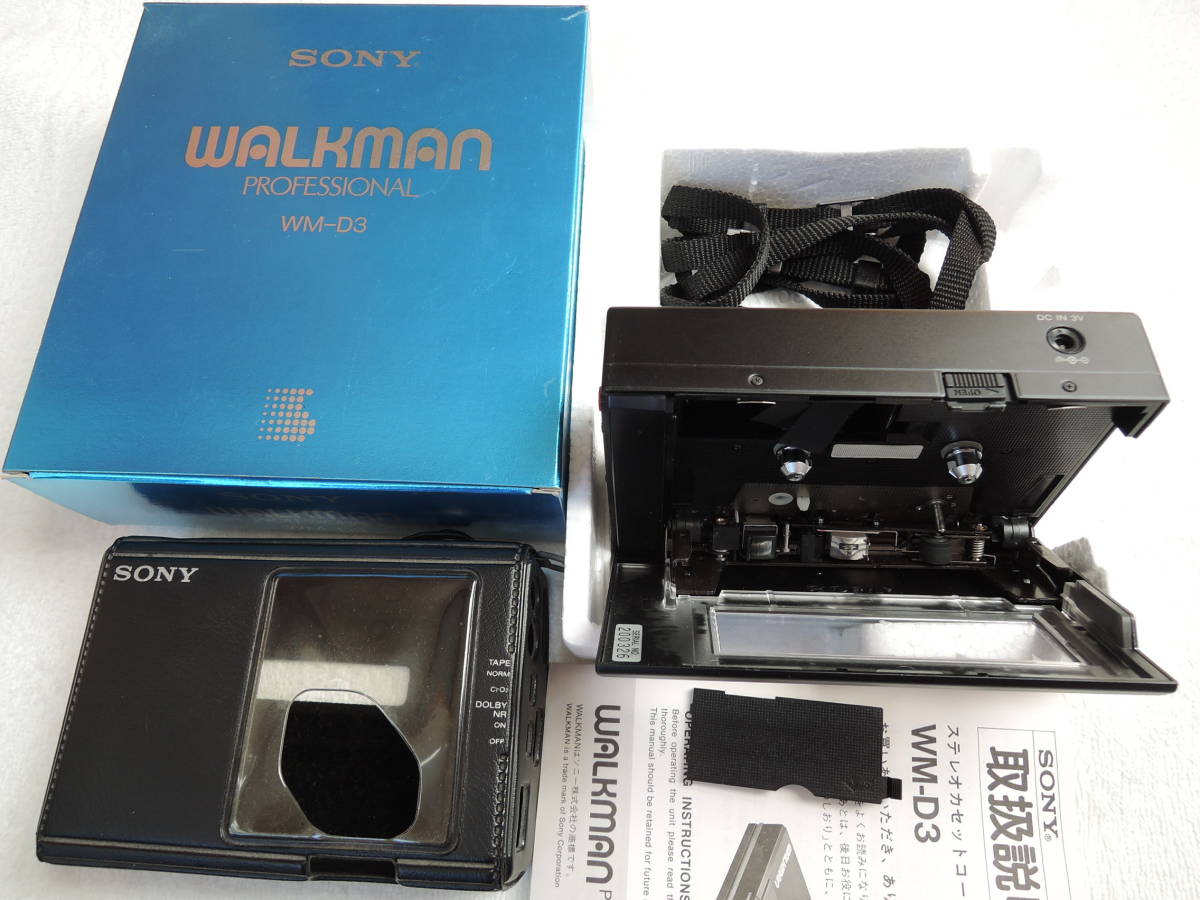 SONY 取扱説明書 wm d3の中古品・新品・未 WM-D6C -sony 2026年