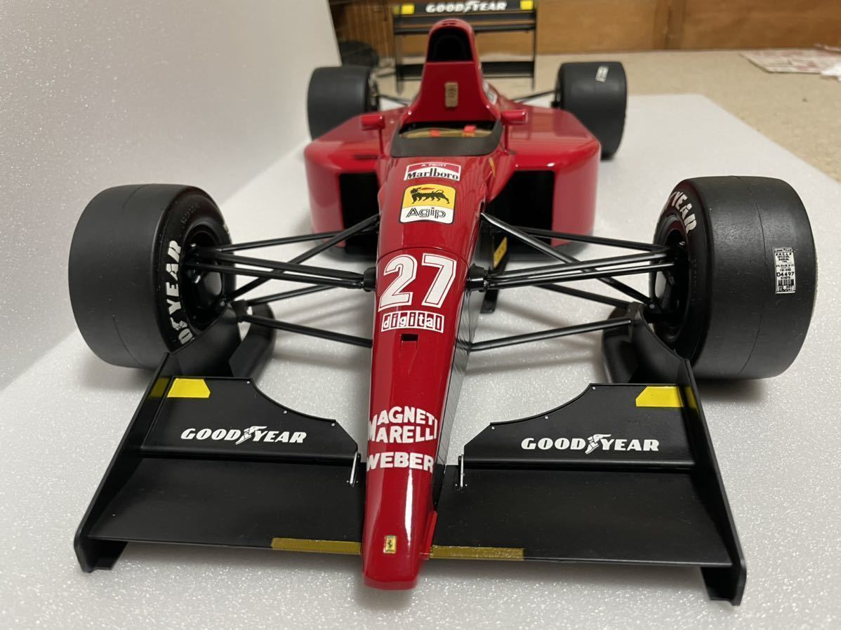 ロッソ 1/8 フェラーリ643 完成品 1&frasl;8 完成品 フェラーリ643 ロッソフェラーリ643 1⁄8ロッソ Ｊ.アレジ完成品