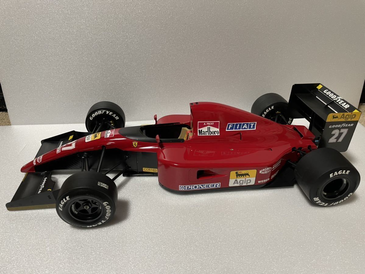 ロッソ 1/8 フェラーリ643 完成品 1&frasl;8 完成品 フェラーリ643 ロッソフェラーリ643 1⁄8ロッソ Ｊ.アレジ完成品