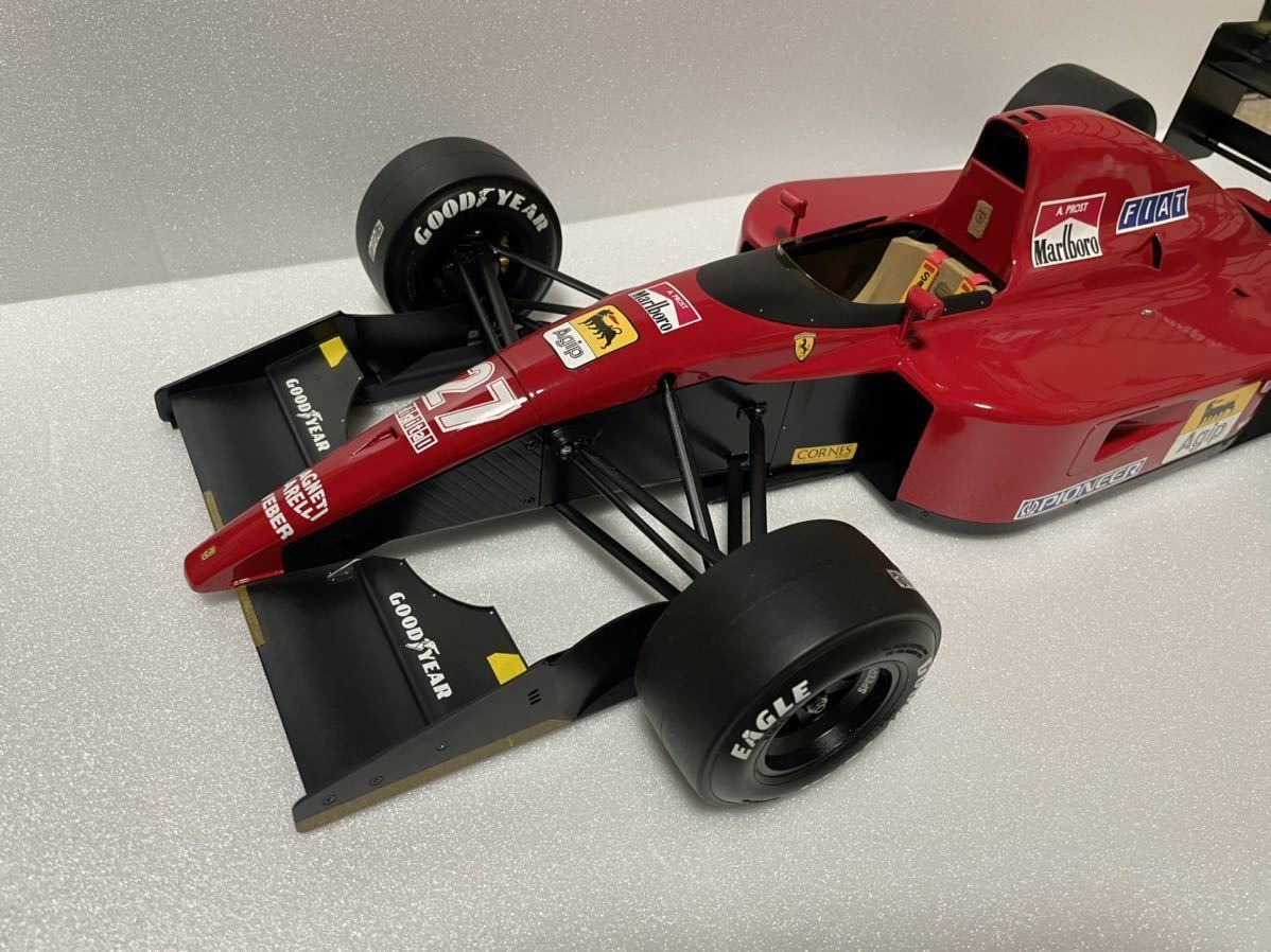 ロッソ 1/8 フェラーリ643 完成品 1&frasl;8 完成品 フェラーリ643 ロッソフェラーリ643 1⁄8ロッソ Ｊ.アレジ完成品