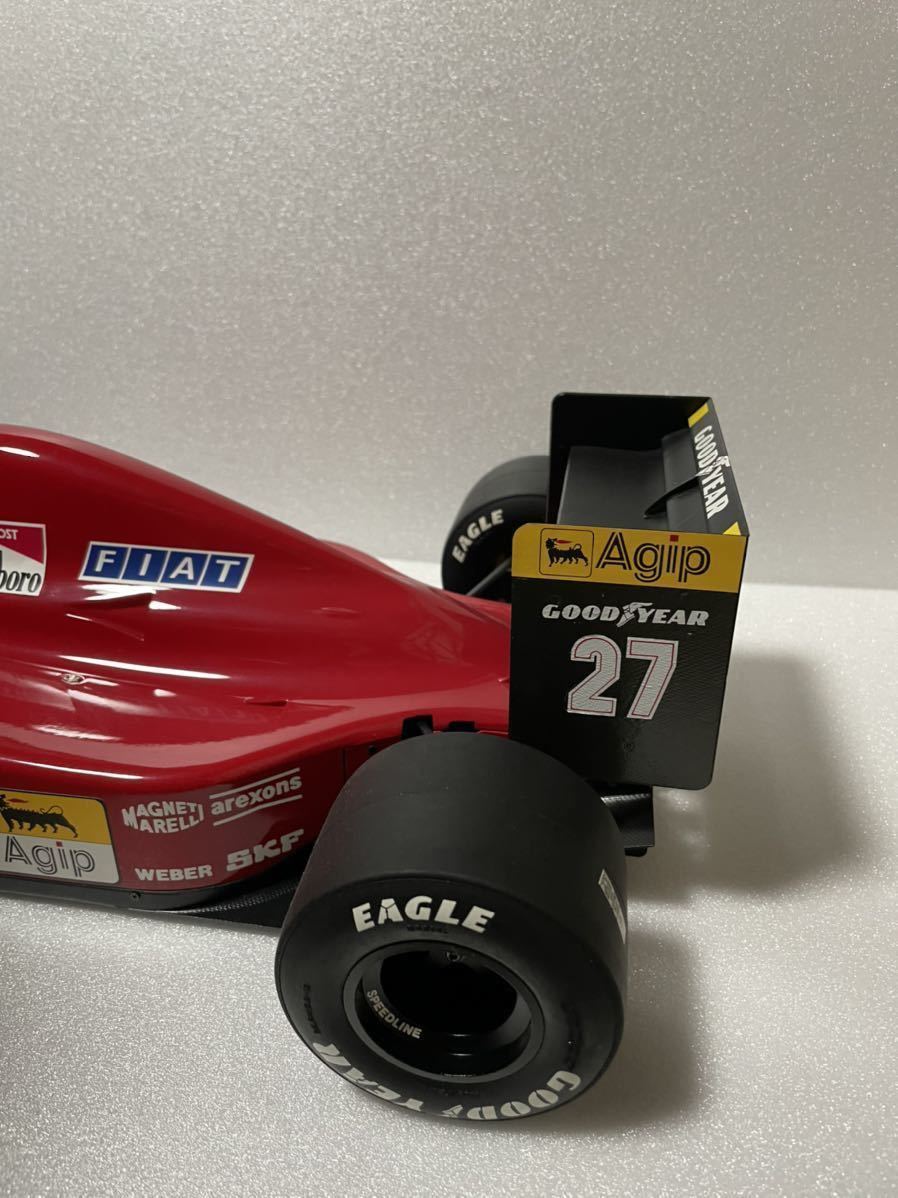 ロッソ 1/8 フェラーリ643 完成品 1&frasl;8 完成品 フェラーリ643 ロッソフェラーリ643 1⁄8ロッソ Ｊ.アレジ完成品