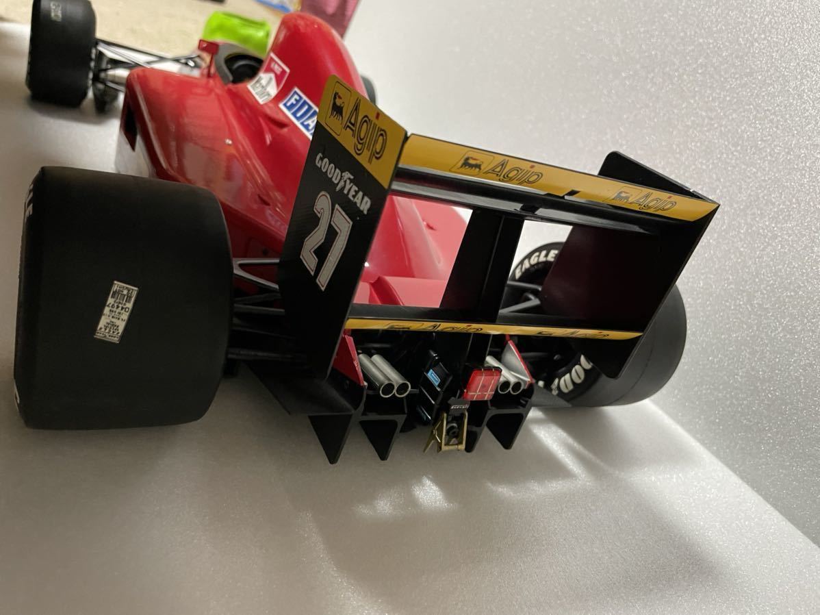 ロッソ 1/8 フェラーリ643 完成品 1&frasl;8 完成品 フェラーリ643 ロッソフェラーリ643 1⁄8ロッソ Ｊ.アレジ完成品