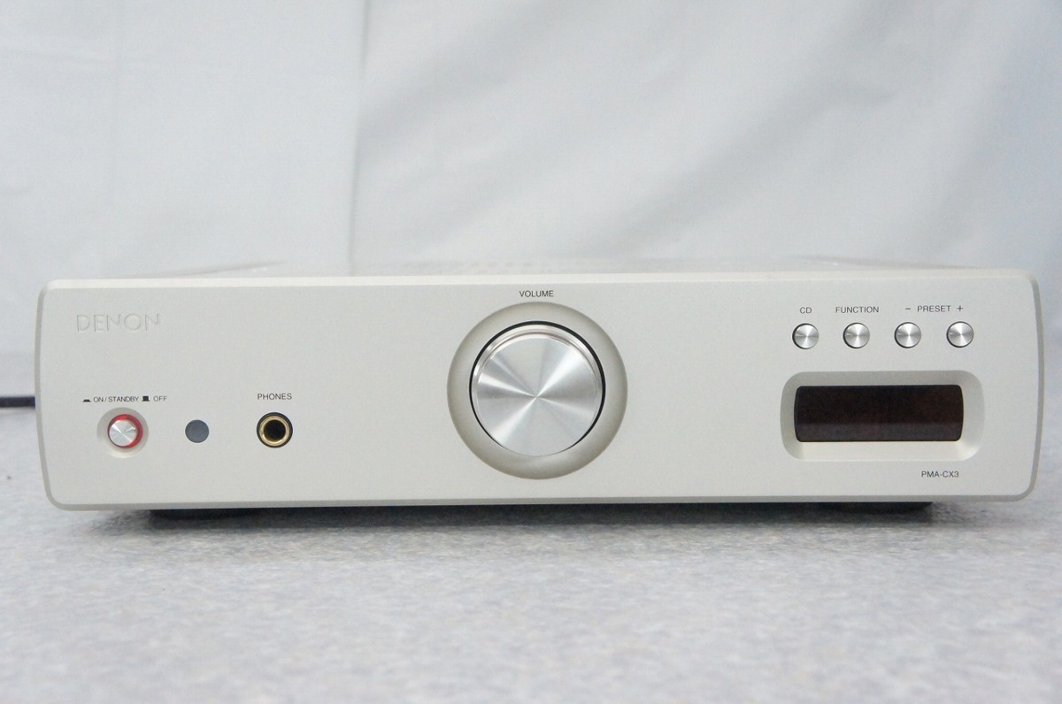 DENON デノン PMA-CX3 プリメインアンプ RC-1060 リモコン付き 