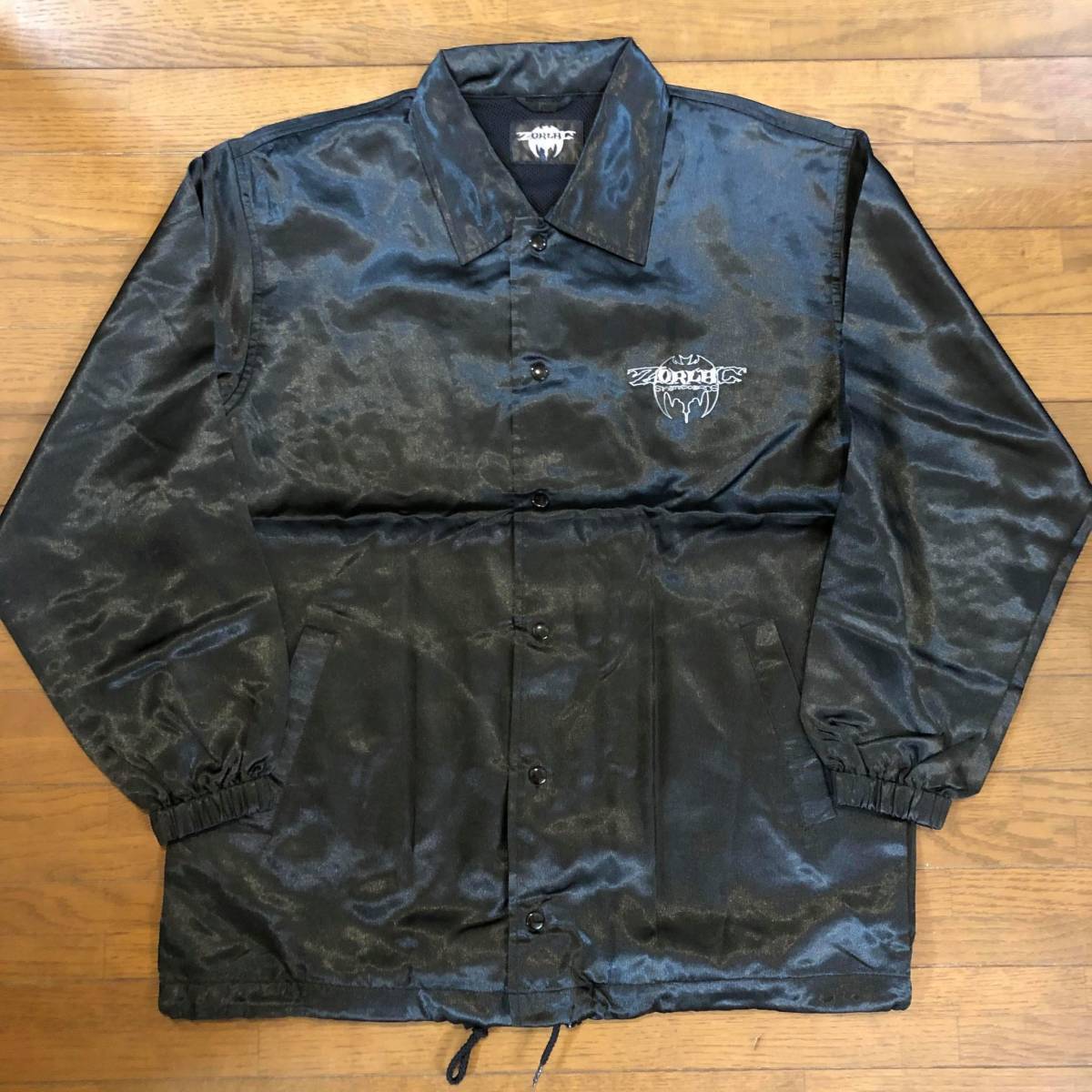 Zorlac Skateboards ナイロンジャケット ブラック