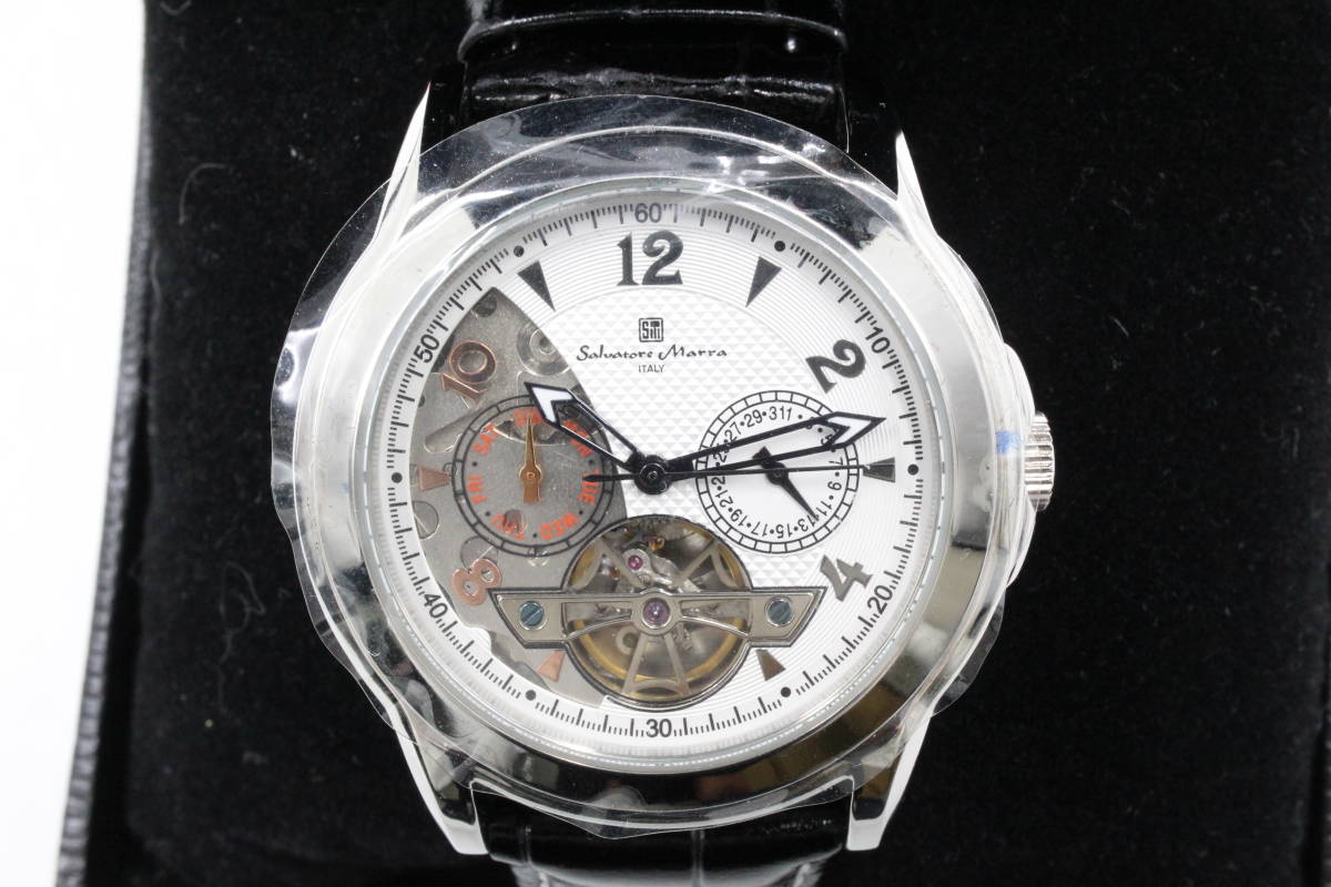 Salvatore Marra サルバトーレ マーラ】 SM-7012SS 自動巻き/AT メンズ 