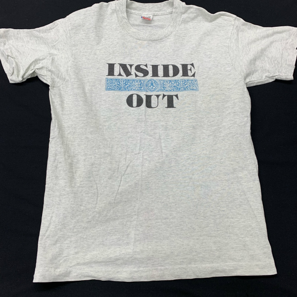 新作，爆買い INSIDE OUT Tシャツ 90s USA ヴィンテージ シングルステッチ インサイドアウト Rage Against The Machine ハードコア ストレートエッジ(Tシャツ)｜売買されたオークション情報、yahooの商品情報をアーカイ Tシャツ
