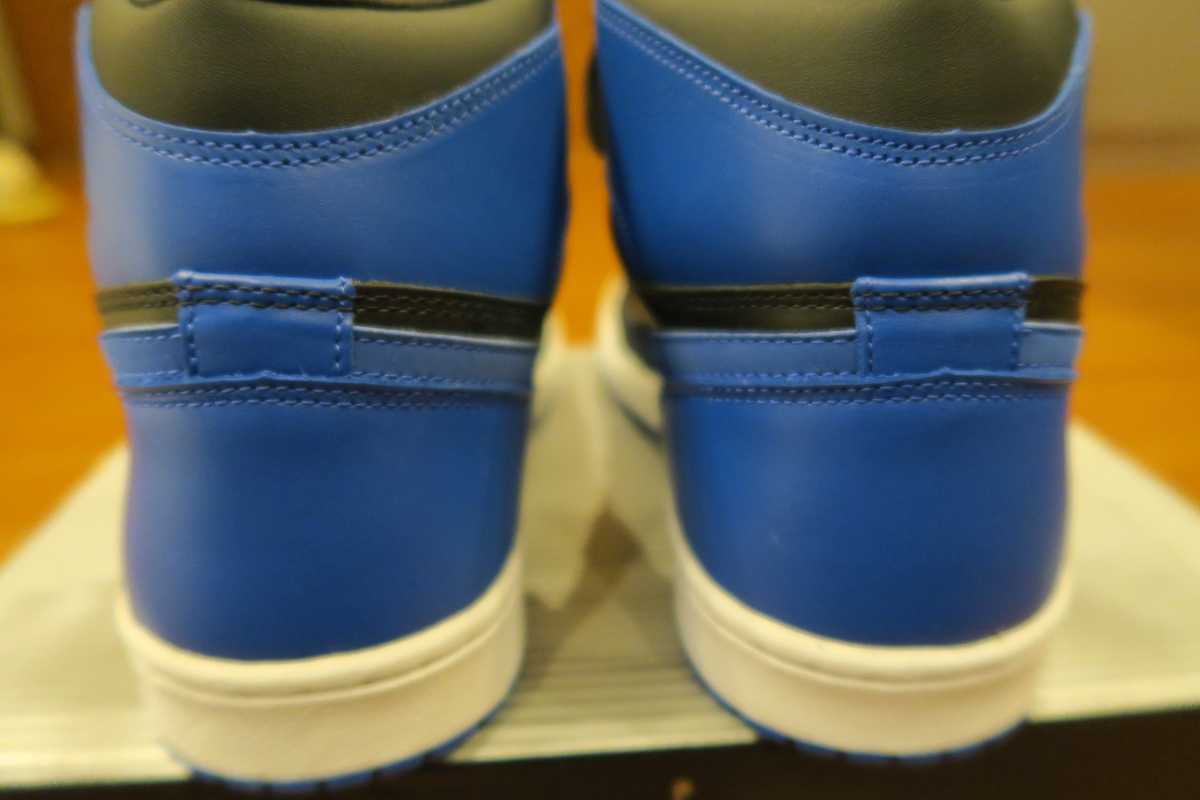 2001年製 海外正規品 NIKE AIR JORDAN 1 RETRO 青黒 US10 28cm カード 