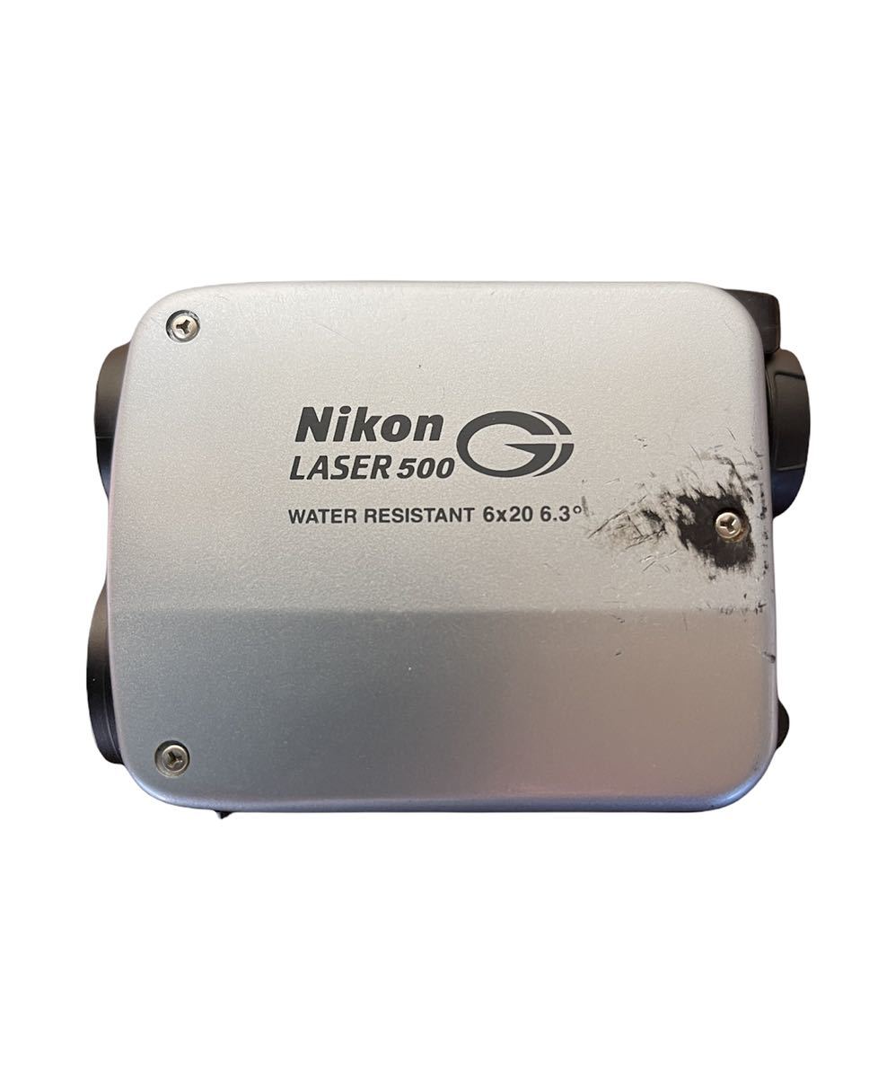 送料無料Nikon LASER 500レーザー距離計ゴルフラウンドスコープWATER