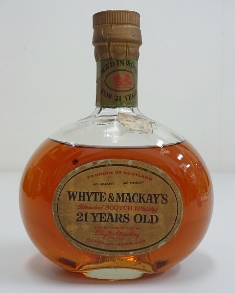 705◇古酒 WHYTE＆MACKAY/ホワイト＆マッカイ 21年 スコッチ