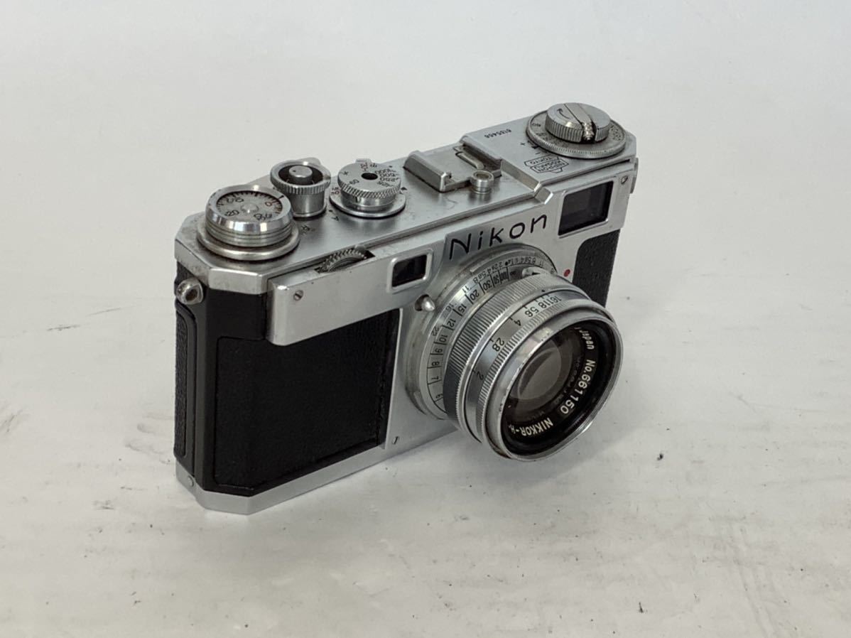 ジャンク/返品不可 Nikon S2 NIKKOR-H・C 50mm F2 #i38887 j4 Nikon S2 F2 (ニコン) ジャンク品]Nikon 前期(13921
