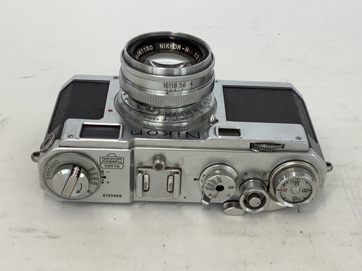 ジャンク/返品不可 Nikon S2 NIKKOR-H・C 50mm F2 #i38887 j4 Nikon S2 F2 (ニコン) ジャンク品]Nikon 前期(13921