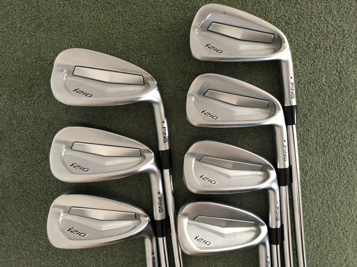 PING i210 modus3 TOUR 105(S) 5～P・UW 7本 緑ドット 日本仕様・メーカー