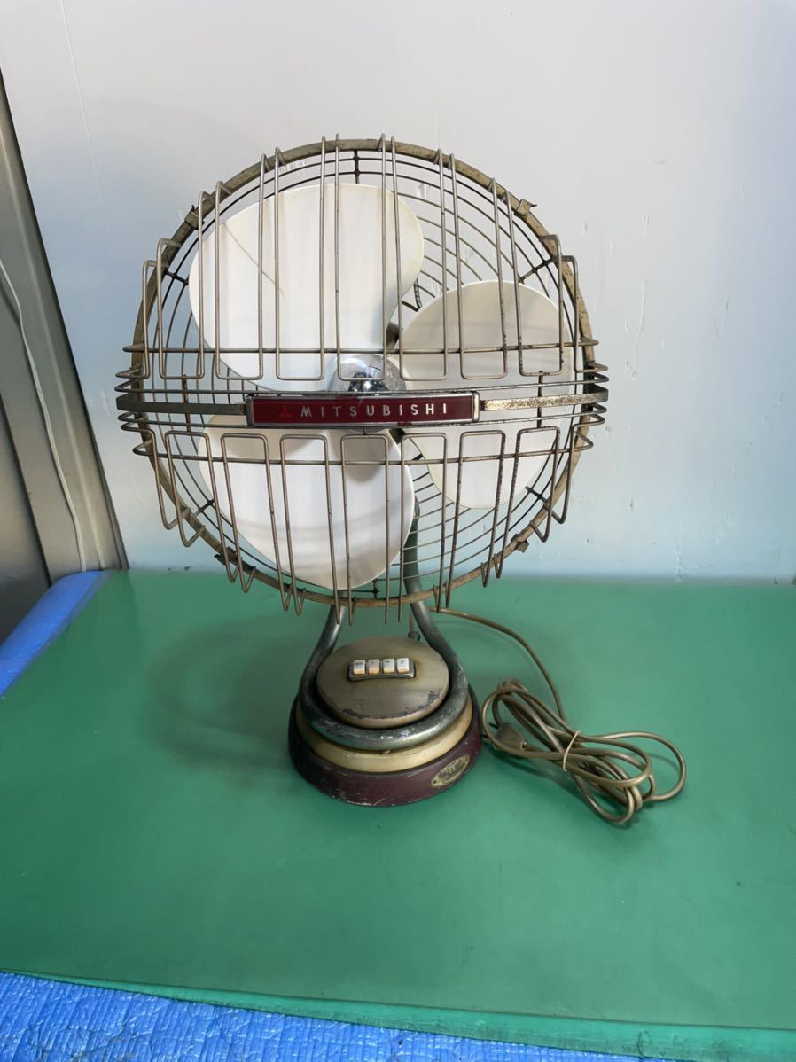 三菱扇風機 DM-12L 高級扇 シルバーグリン 30cm 昭和レトロ 扇風機 三菱 DM-12L レトロ Yahoo!オークション - の落札相場・落札
