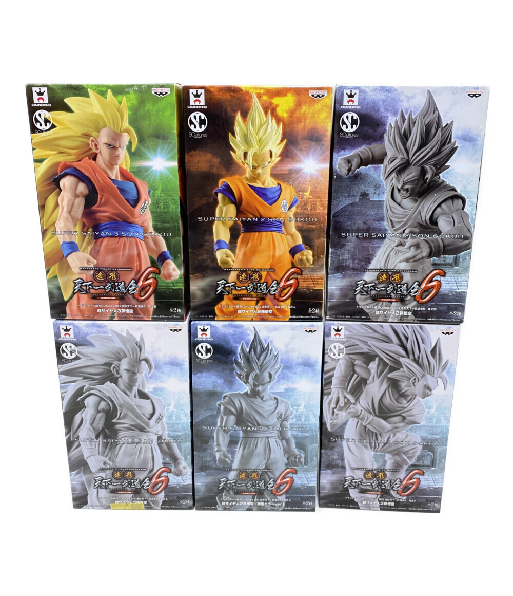 お買い得，豊富な 1円スタート フィギュア まとめ売りセット ドラゴンボール超 超サイヤ人孫悟空2ほか 造形天下一武道会6 バンプレスト(孫悟空)｜売買されたオークション情報、yahooの商品情報をアーカイブ公 孫悟空