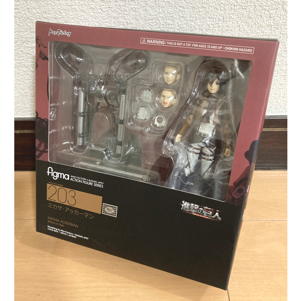 figma ミカサ・アッカーマン 進撃の巨人 未使用/新品 国内正規品