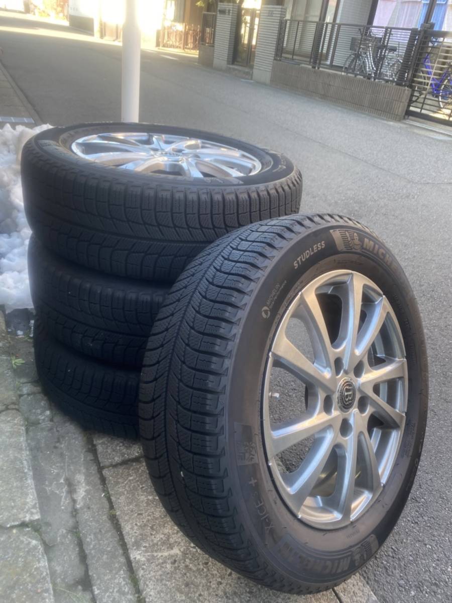 MICHELIN X-ICE3+ 205/60-R16中古、引き取りお願いします。 X-ICE MICHELIN 205&frasl;60R16 snow x－ice 中古タイヤ