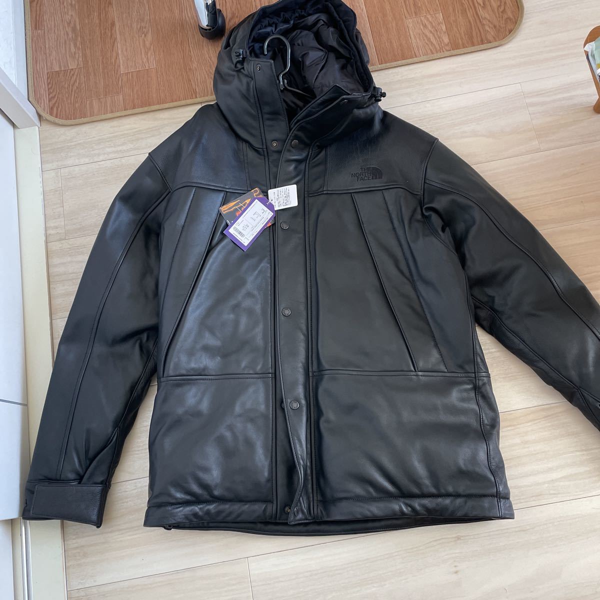 新品・未使用 ザ・ノースフェイス マウンテンダウン レザー ジャケット 