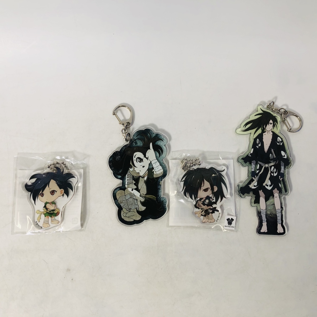中古品 MAPPA展 SHOWCASE ショーケース どろろ 缶バッジ キーホルダー
