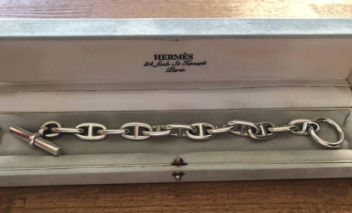 HERMES マルジェラ期 エルメス GM 12コマ Chaine dAncre 