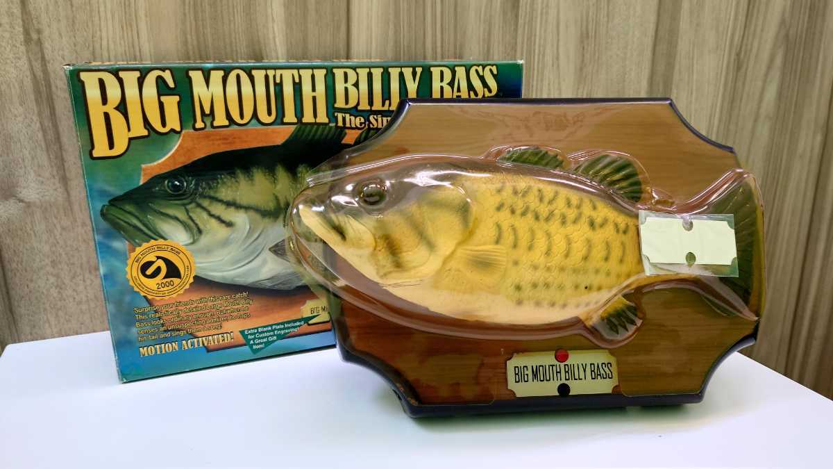 Big Billy Mouth Bass Singing Fish The com: Sensation Gemmy Motion