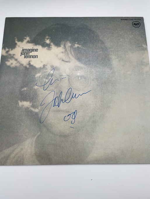 ジョン・レノン John Lennon 直筆サイン ビートルズ ジョンレノン 直筆