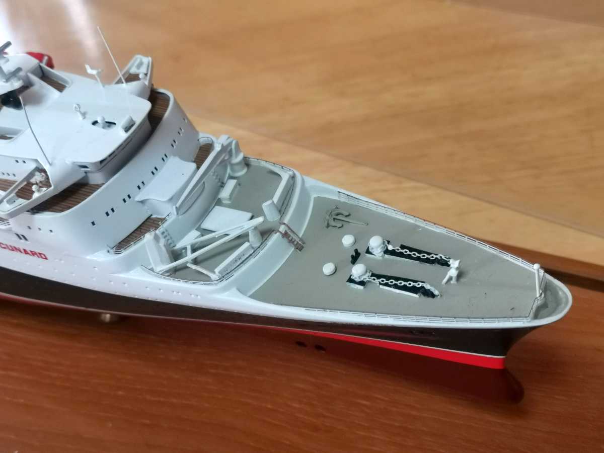 船内購入 当時物】クイーンエリザベス 2 号 模型 Queen Elizabeth Ⅱ