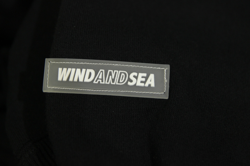 未使用 WIND AND SEA × DANNER (ウィンダンシー/ダナー) HOODIE / Lサイズ / ブラック / スウェットパーカー AND SEA WIND 新品未使用 28DANNER 発売WIND
