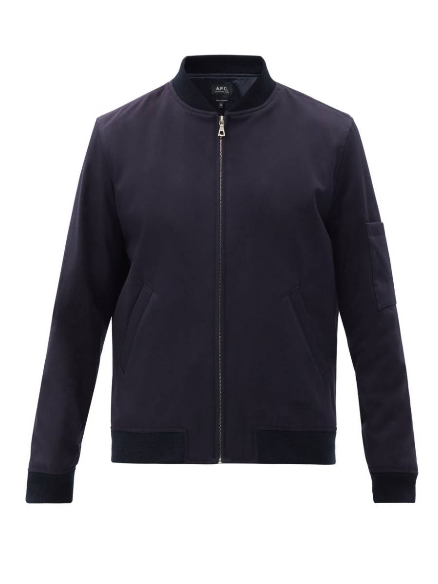  A.P.C.アーペーセー グレゴアール コットンシェル ボンバージャケット M(ジャンパー、ブルゾン)｜売買されたオークション情報、yahooの商品情報をアーカイブ公開 - オークファン 男性用