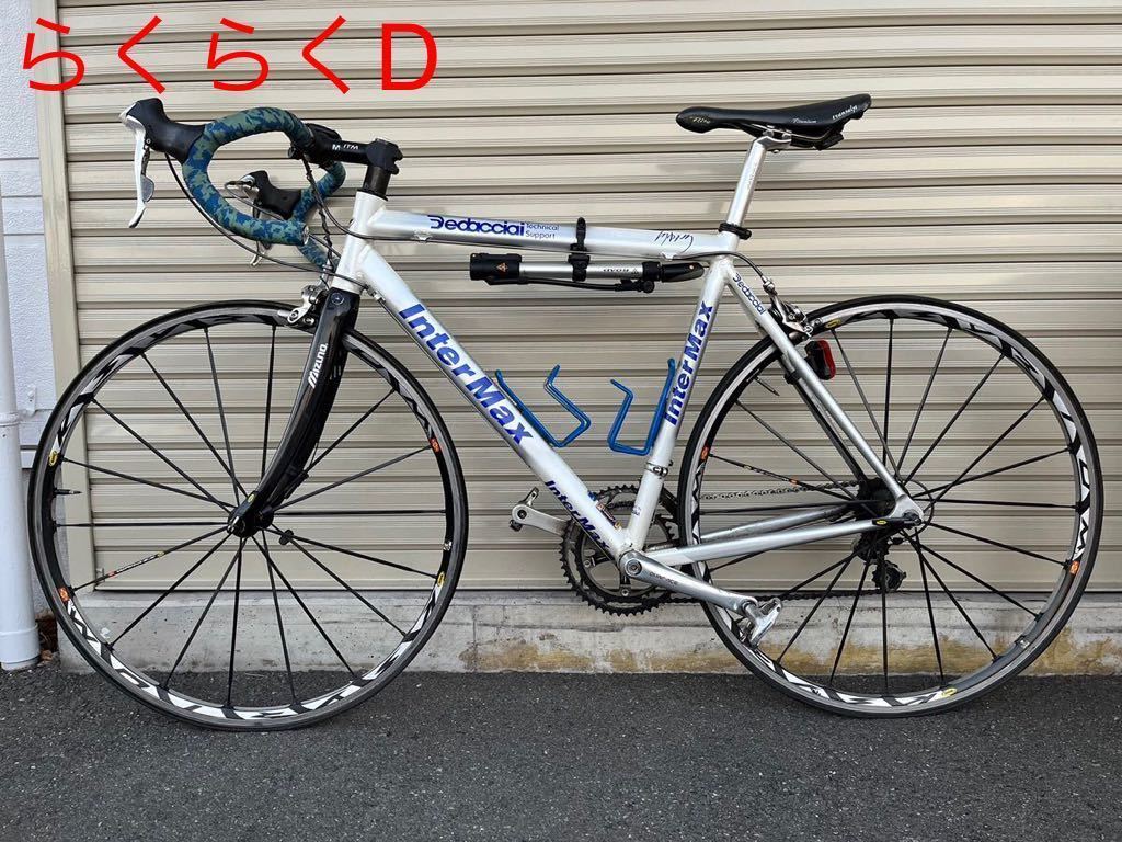 CY92 Dedacciai InterMax ロードバイク シルバー×ホワイト×ブルー 現状 