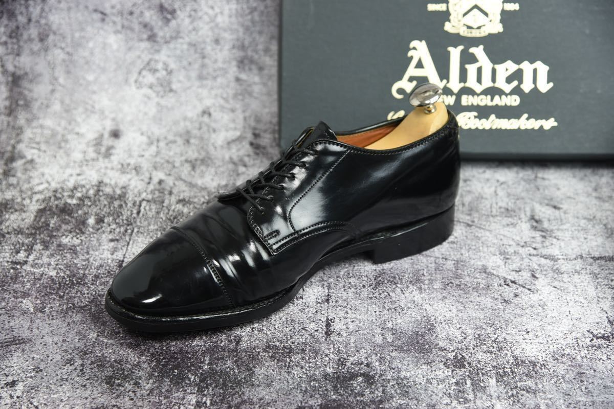 Alden コードバン #2161 7E(25.0cm相当) ブラック アバディーンラスト 