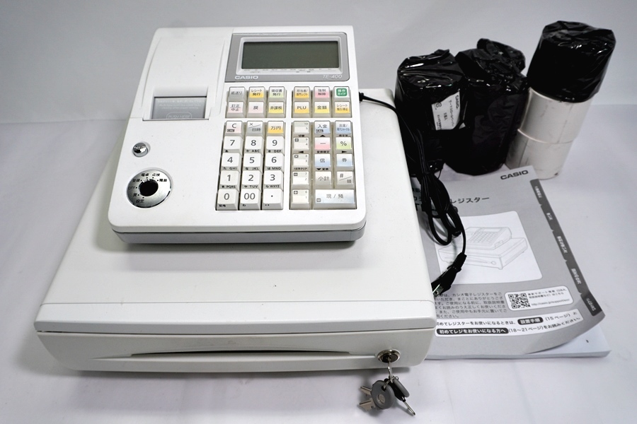 東京)CASIO カシオ TE-400 電子レジ 名 【公式通販】