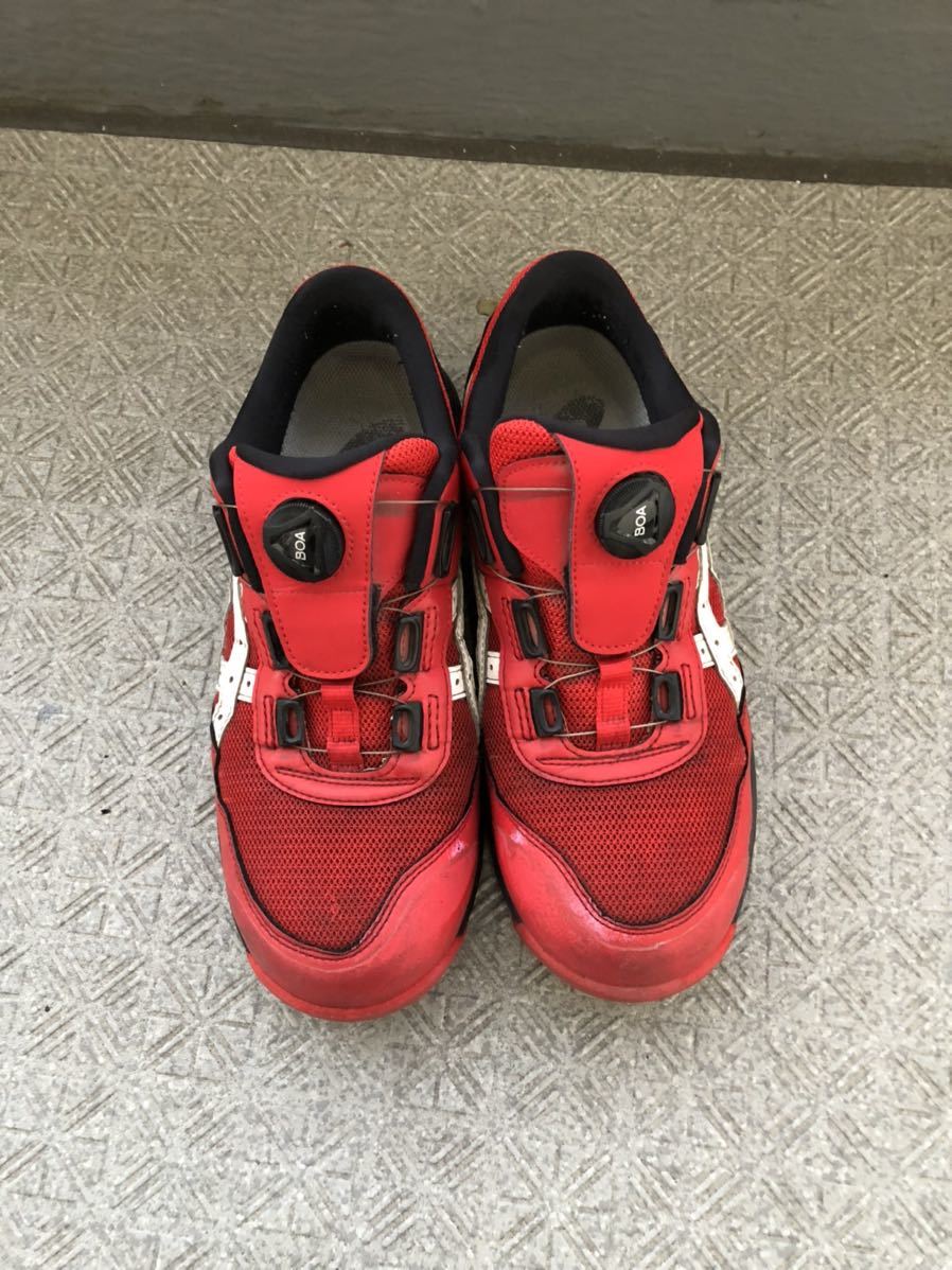 人気店舗 アシックス asics ウィンジョブCP209 赤×白 28cm 新品未使用