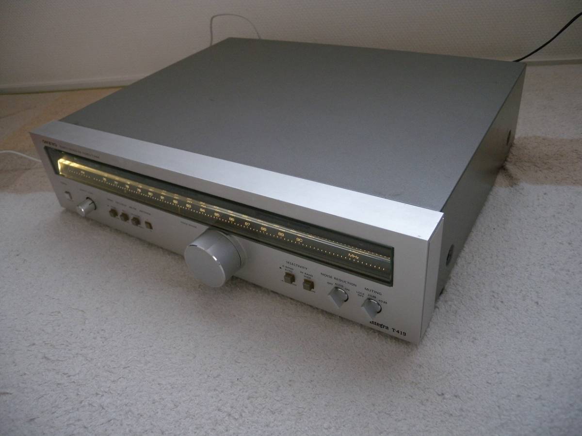 名機！！ ONKYO Integra T-419 高級チューナー 当時 150,000円 