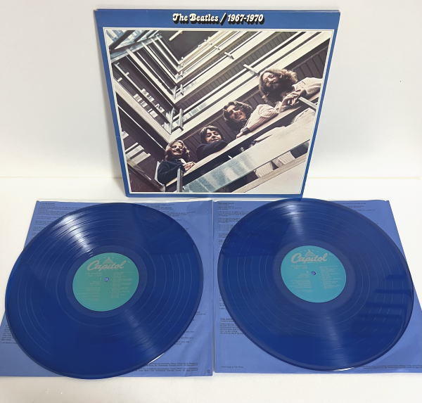 レコード　キャピトル盤　US盤　青盤　2LP　ビートルズ　送料込み ビートルズ 1967 1970 青盤 1962 1966 赤盤 / ホワイトアルバム / US盤