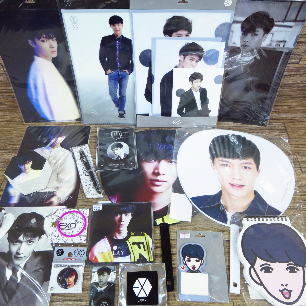 EXO レイ LAY LOVE ME RIGHT exo 公式グッズ レイの通販 5枚セット》