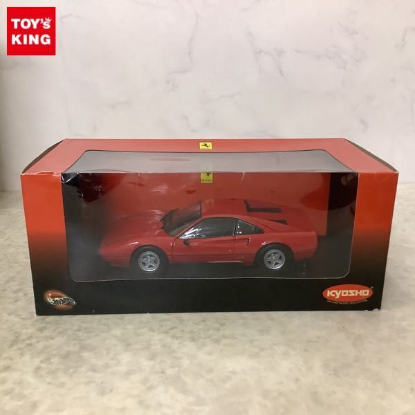 1円～ 京商 100%ホットウィール 1/18 フェラーリ 308GTB 1976 レッド 1