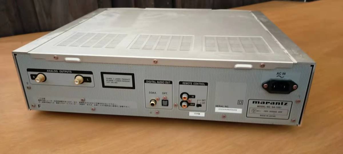 【人気セール，品質保証】 マランツ Marantz SA-15S1 SA CD プレーヤー オーディオ 