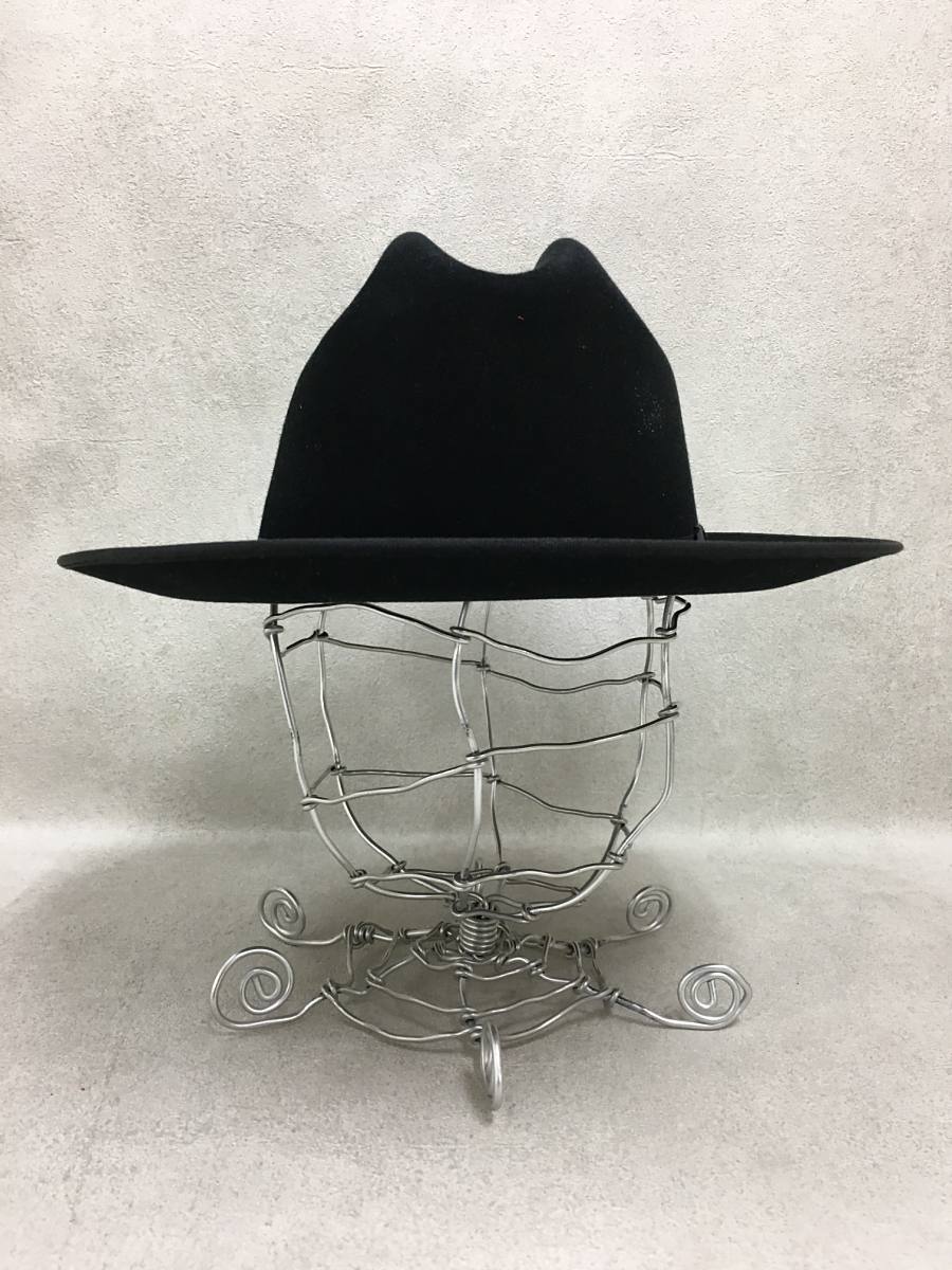 STETSON◇ハット/7 1/4/BLK/6X OPEN ROAD 100％pure fure felt made in