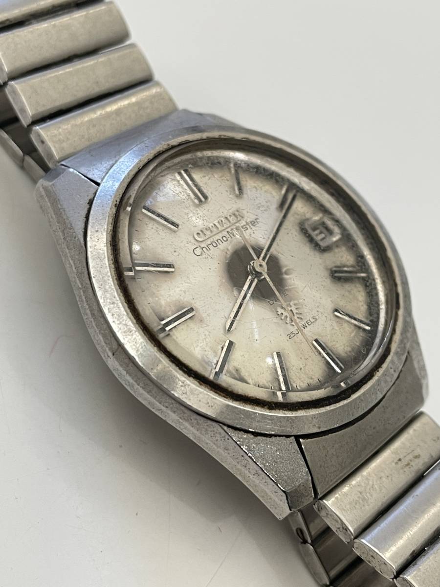 3437 480円～ 中古品 CITIZEN/シチズン クロノマスター 25石