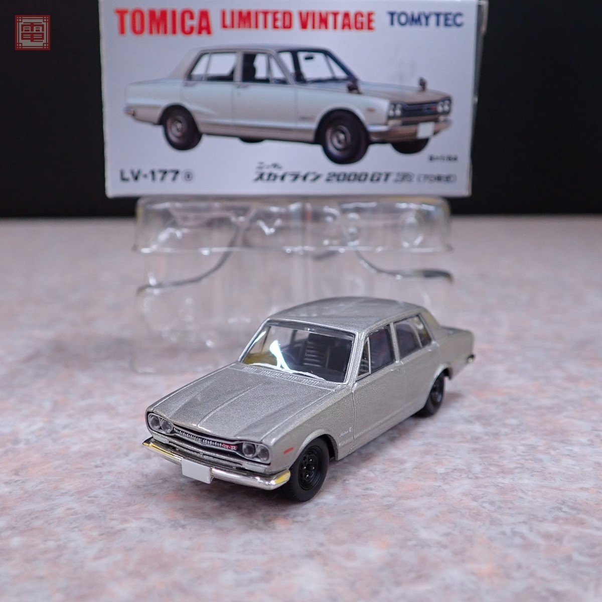 LV-177a | トミカリミテッドヴィンテージ スカイライン2000GT-R 70年式（銀） 製品をさがす 2000GT-R 70年式 スカイライン TLV-177a トミカ tomica 日産 NISSAN TOMICA リミテッドヴィンテージ