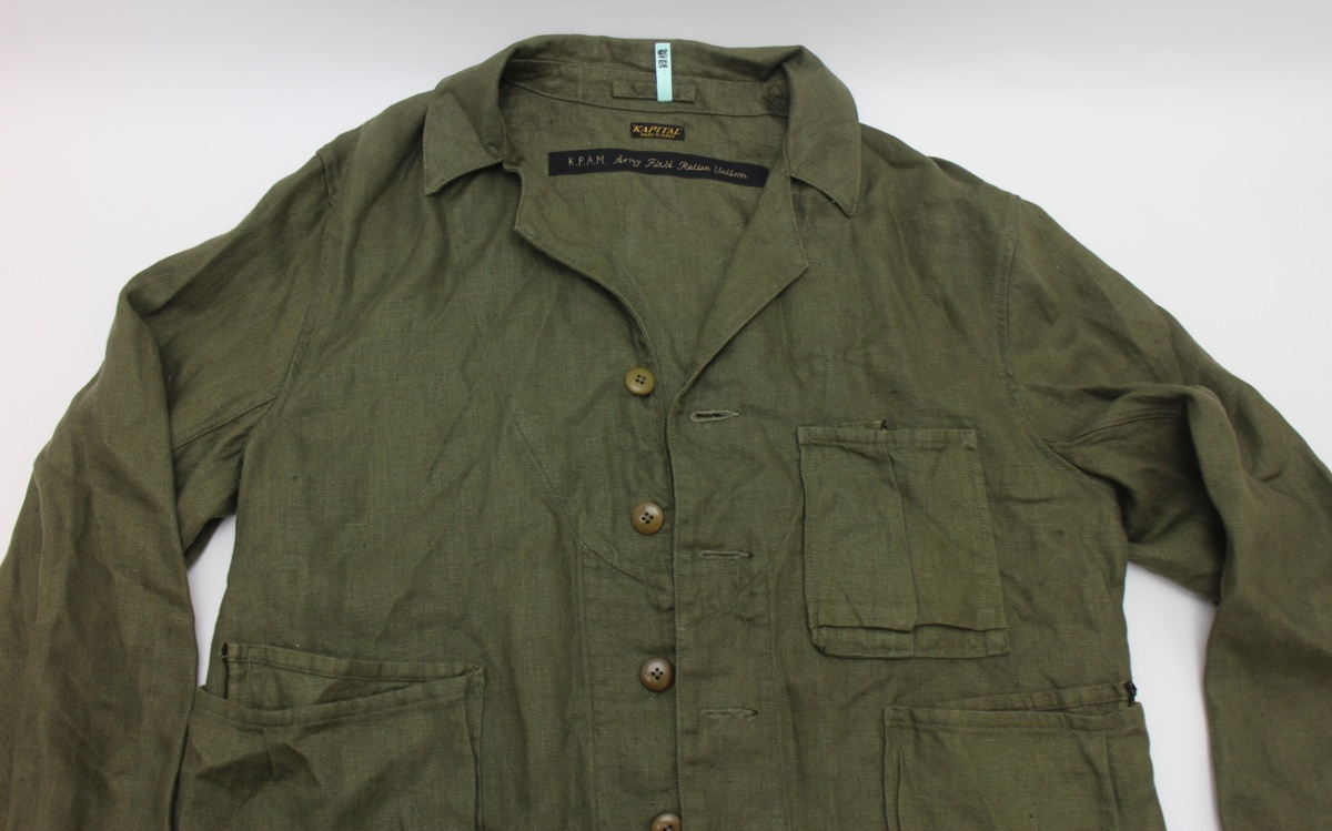 KAPITAL キャピタル K.P.A.M. Army Field Ration Uniform リネン 麻  