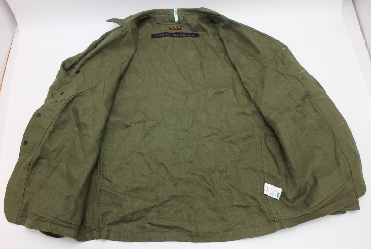 KAPITAL キャピタル K.P.A.M. Army Field Ration Uniform リネン 麻  
