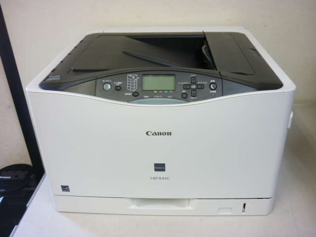 【正規品，定番人気】 Canon／キャノン A3 カラー レーザープリンター LBP842C 印刷汚れ有ジャンク 29745枚 h04292(A3)｜売買されたオークション情報、yahooの商品情報をアーカイブ公開 - オークファン キヤノン